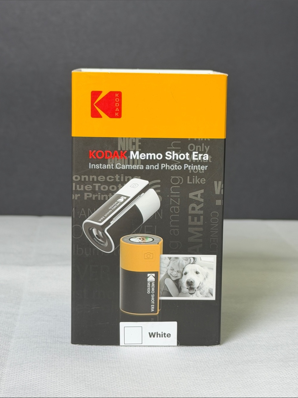 Kodak Memo Shot Era Instant Camera & Photo Printer - White